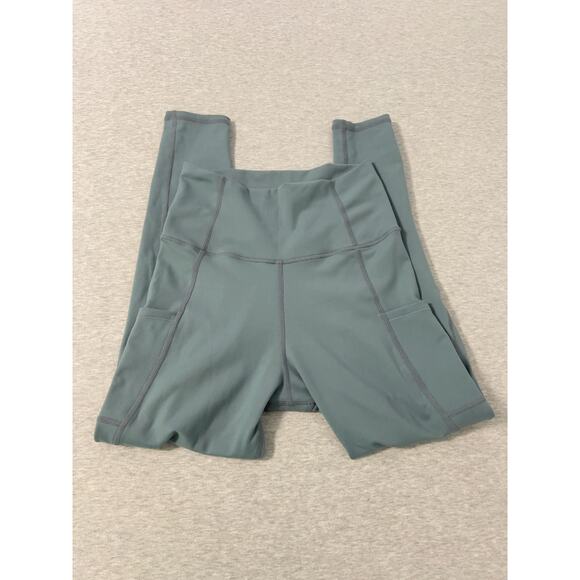 Barre3 Leggings Womens Small High Rise Yoga Pants Pockets Stretch Activewear - Picture 1 of 9